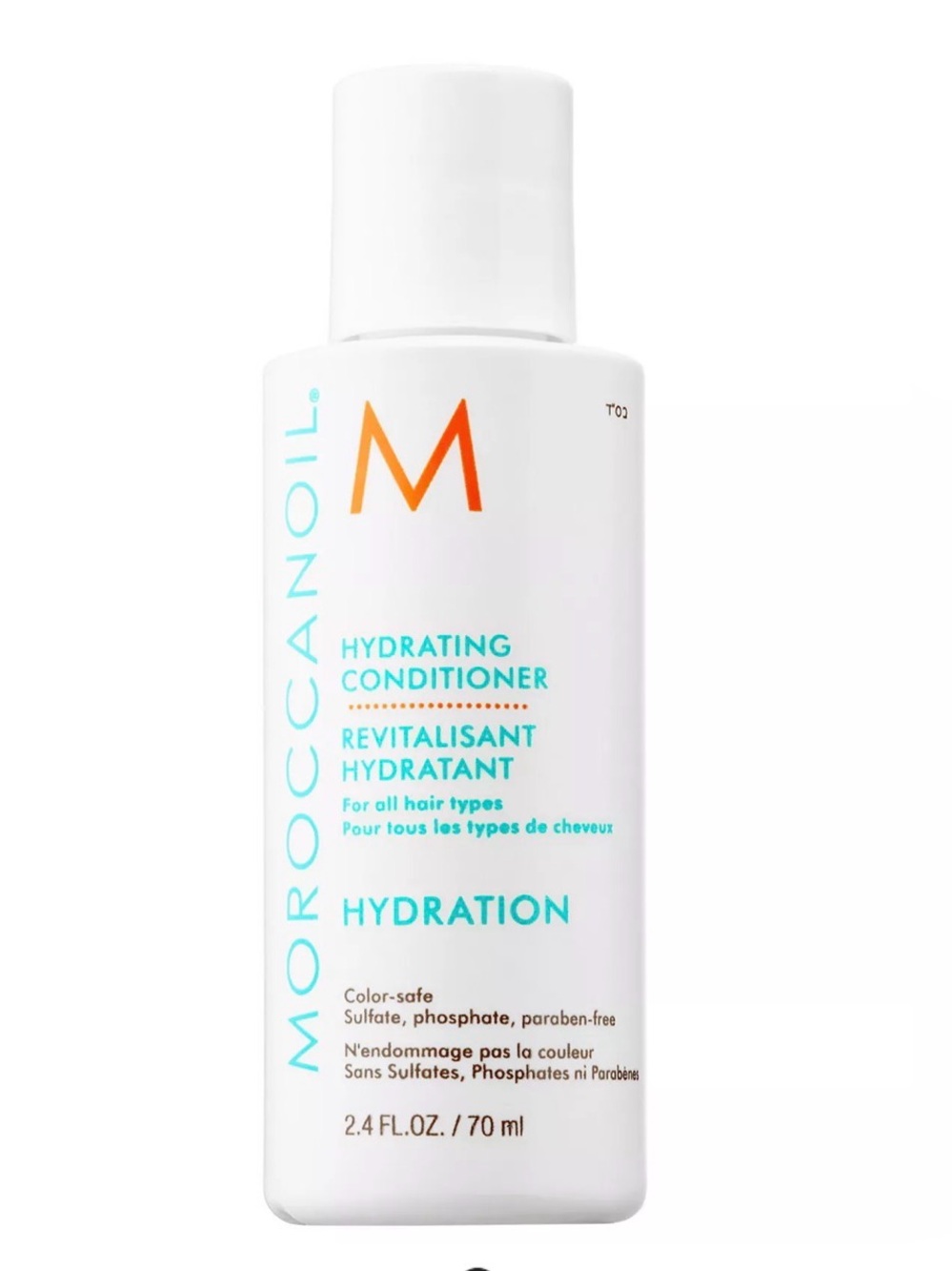 Moroccanoil Hydrating Conditioner - White Bottle with Orange & Teal Accents